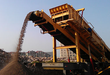 南京顺嘉资源再生利用公司采用中意移动式破碎站