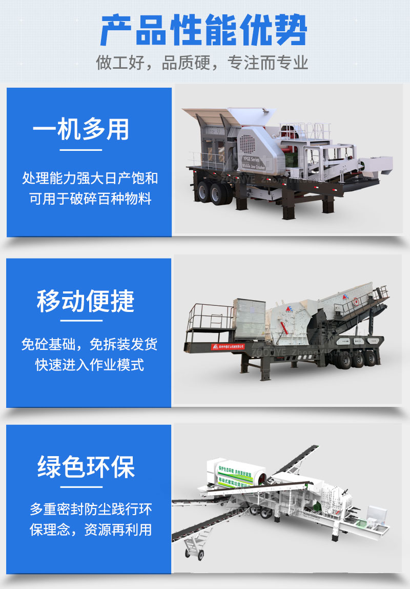 移动式破碎站